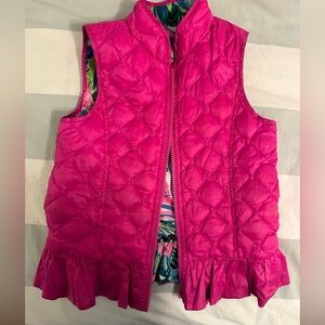 EUC Lilly Pulitzer reversible vest - size small